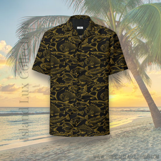 Sea of Gold Hawaiian Shirt