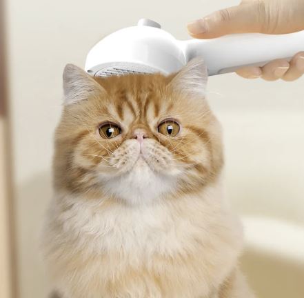 Self-Cleaning Pet Grooming Brush