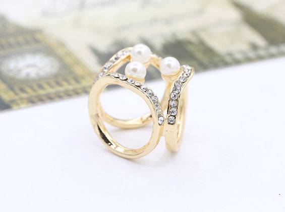 Fashion Crystal Scarf Clip with Rhinestone Inlay