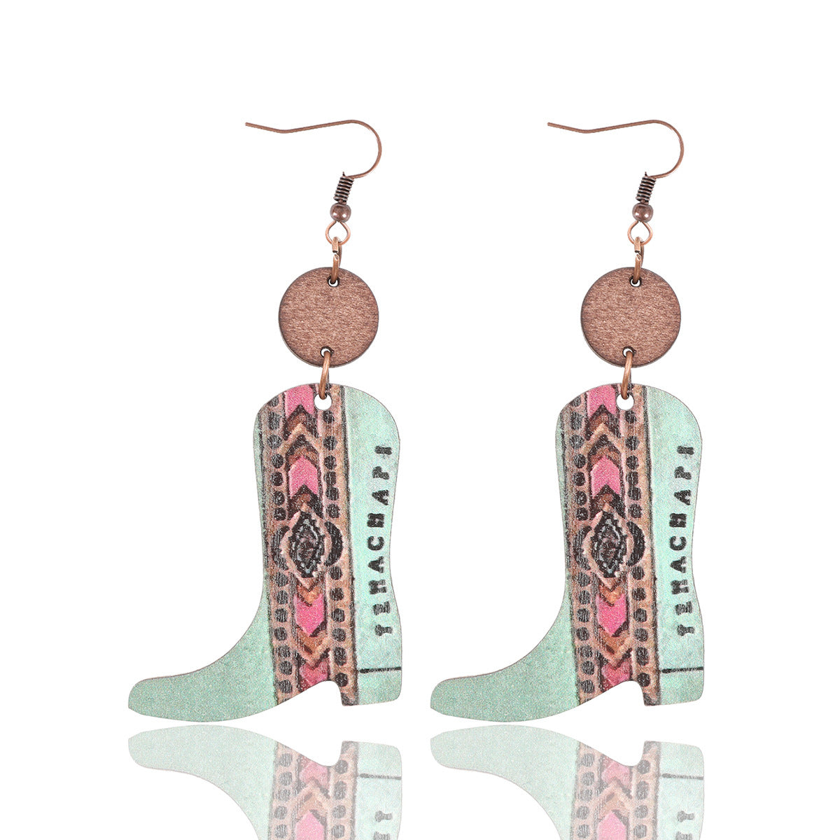 Vintage Western Floral Earrings