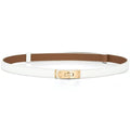 Women's Slim Turn-Lock Belt