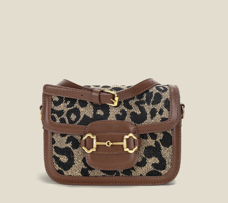 Textured Western Crossbody Bag