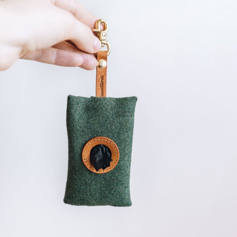 Clip-On Dog Waste Bag Holder