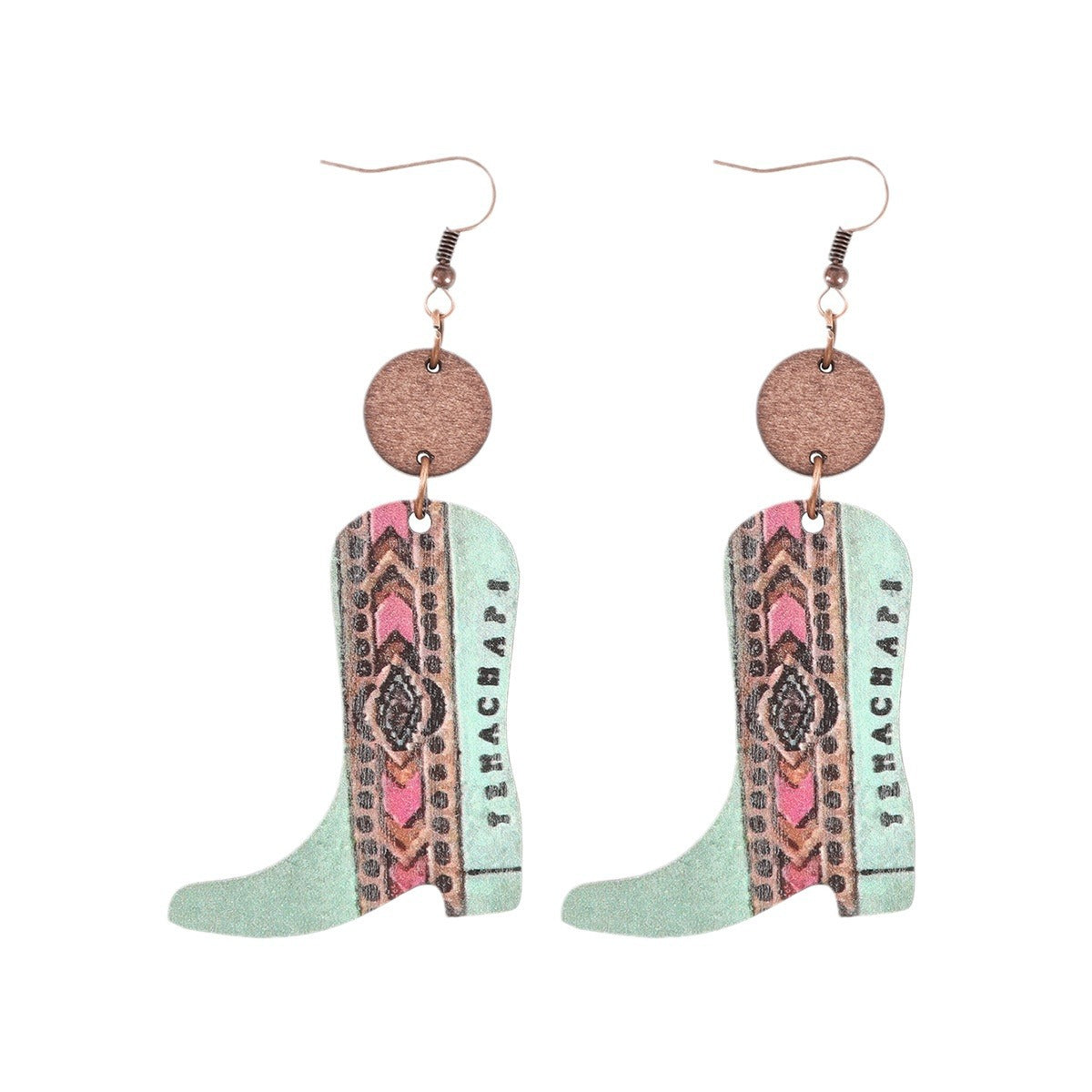 Vintage Western Floral Earrings