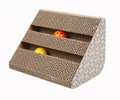 Triangle Cat Scratcher with Bell