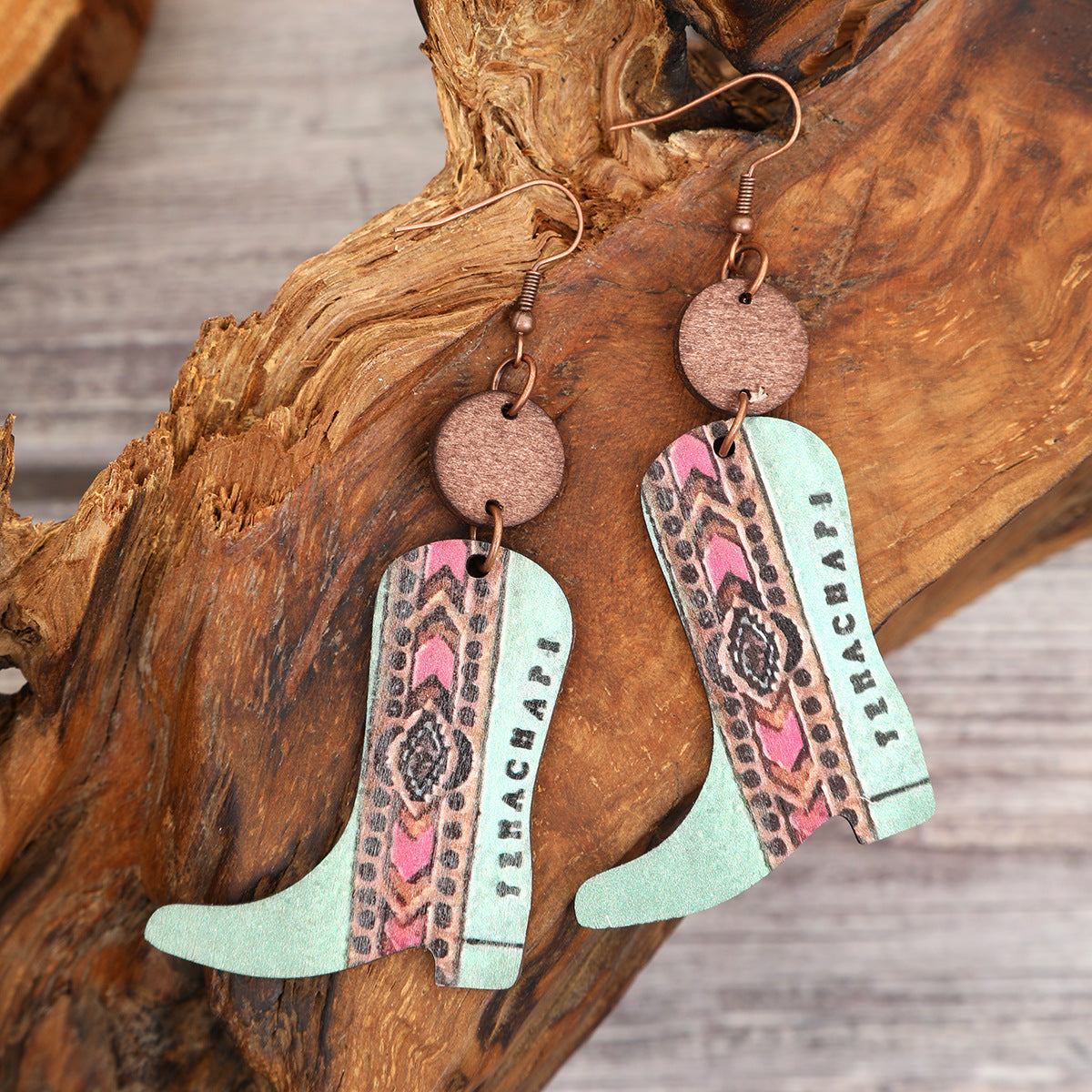 Vintage Western Floral Earrings