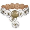Western Disc Concho Belt