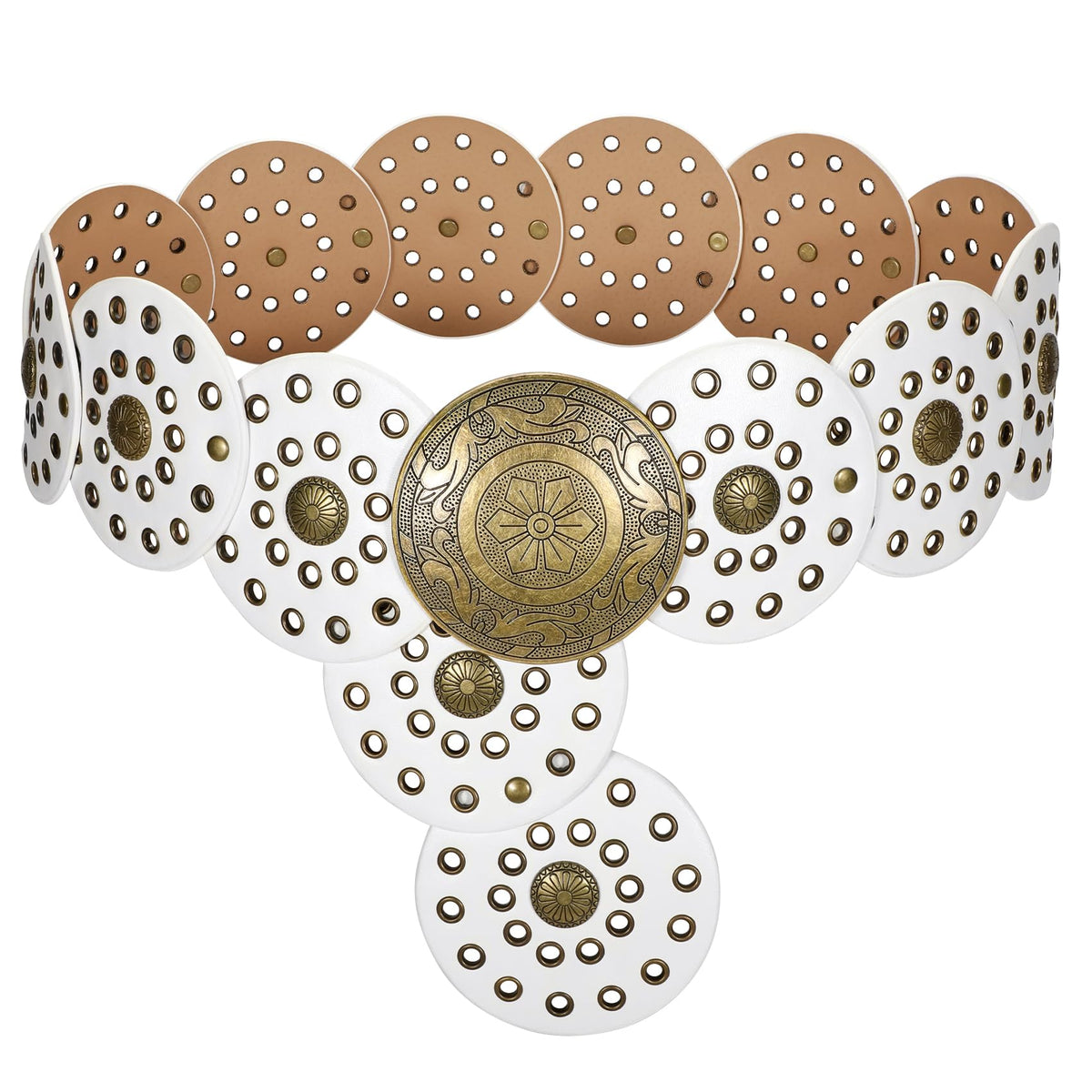 Western Disc Concho Belt
