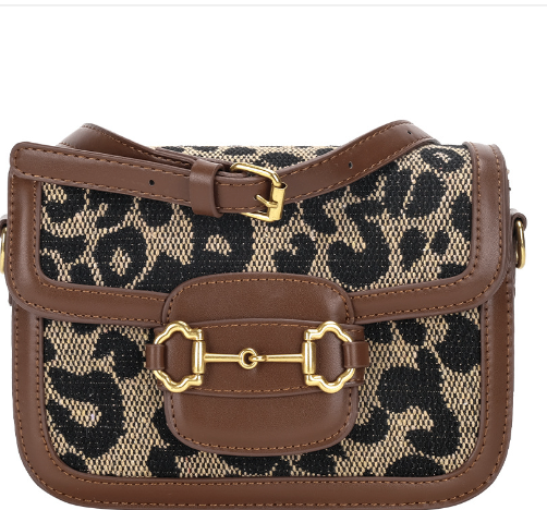 Textured Western Crossbody Bag