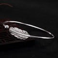 Vintage Feather-Style Adjustable Bracelet
