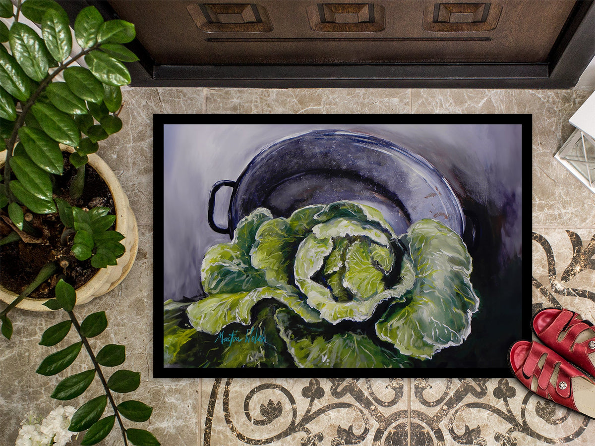 Home Grown Cabbage Doormat