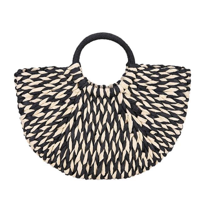 Rattan Straw Handbag