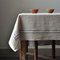 Modern Linen-Look Dining Tablecloth