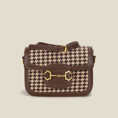Textured Western Crossbody Bag