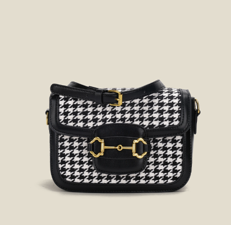 Textured Western Crossbody Bag