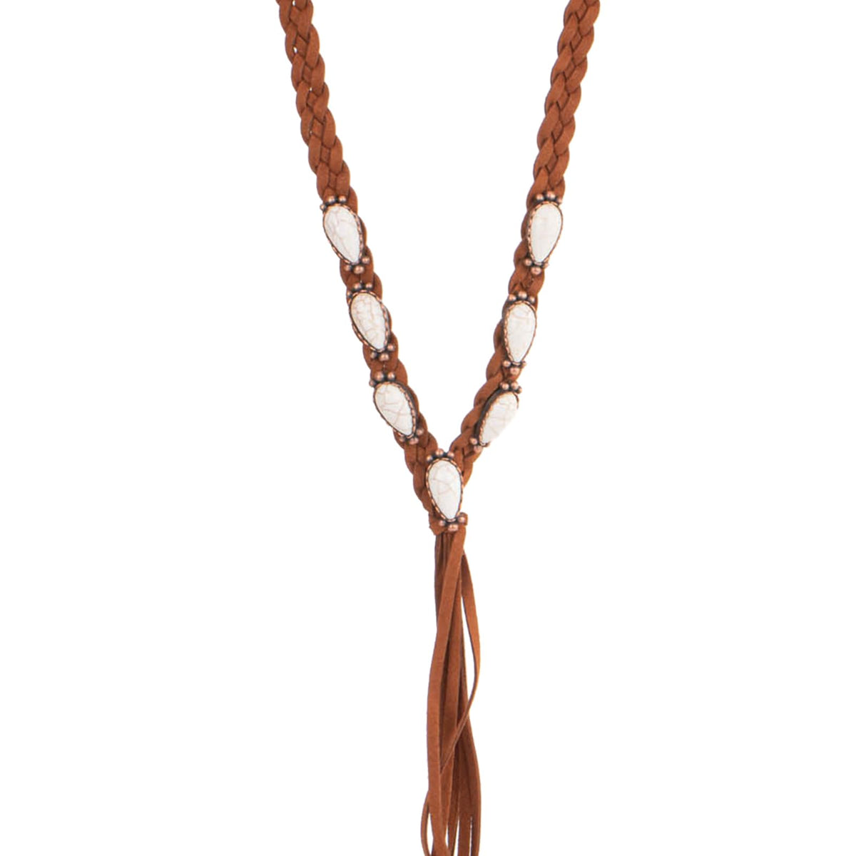 Western Concho-Style Statement Necklace