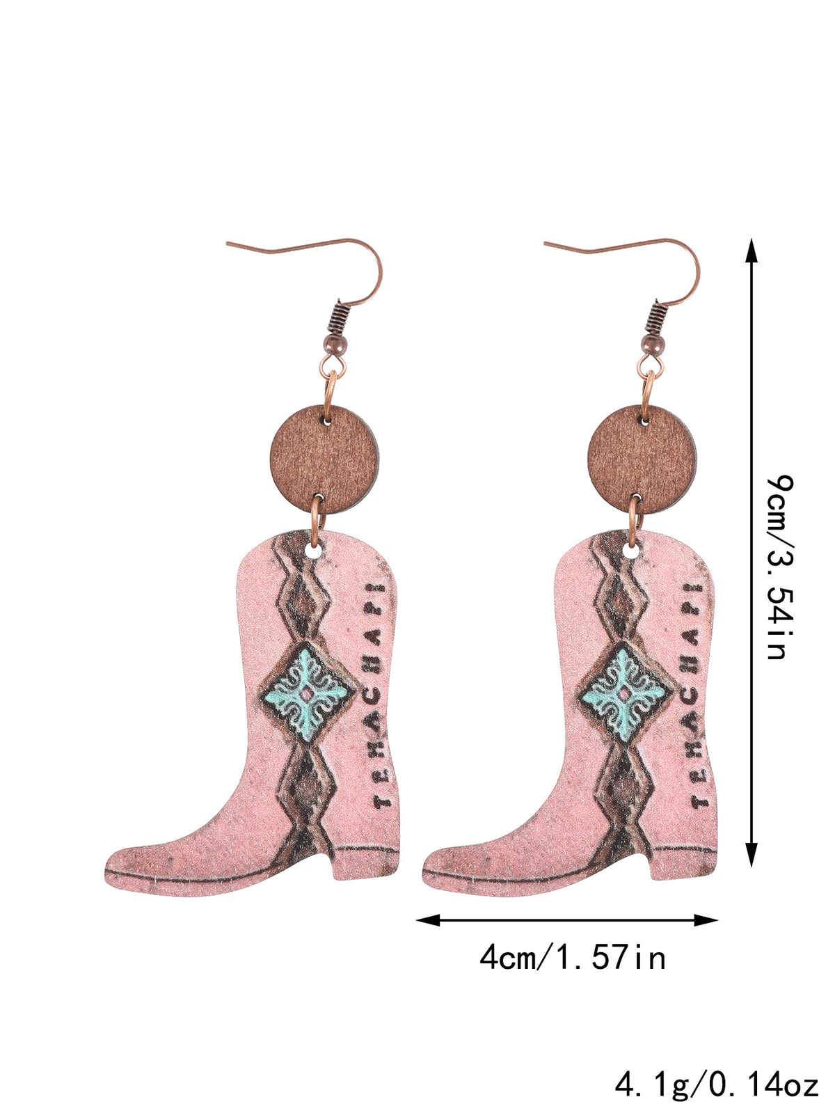 Vintage Western Floral Earrings