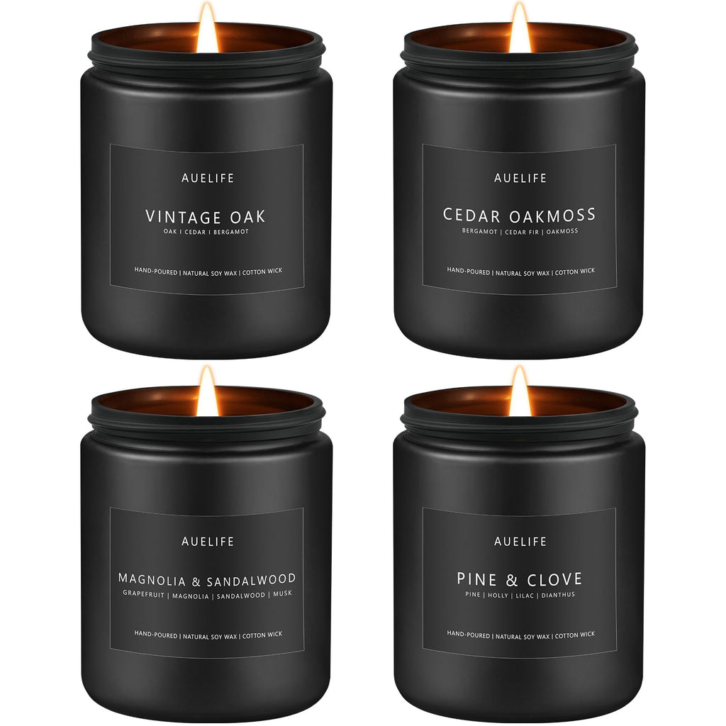 Woodland Scented Candle Gift Set — 4 Pack