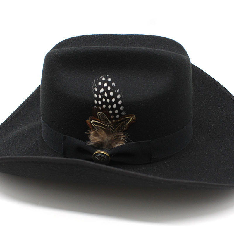Western Felt-Style Cowboy Hat
