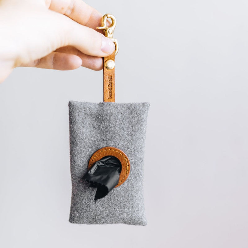 Clip-On Dog Waste Bag Holder