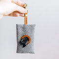 Clip-On Dog Waste Bag Holder